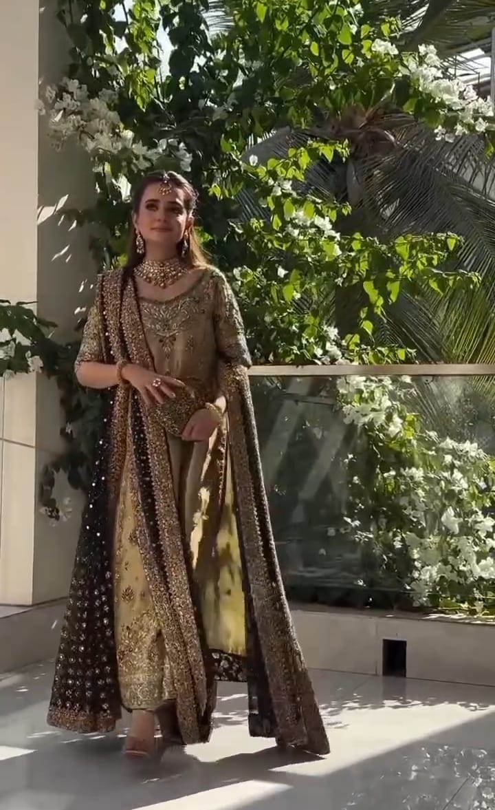 Haris Shakeel Hand Embellished & Embroidered - 4 Piece