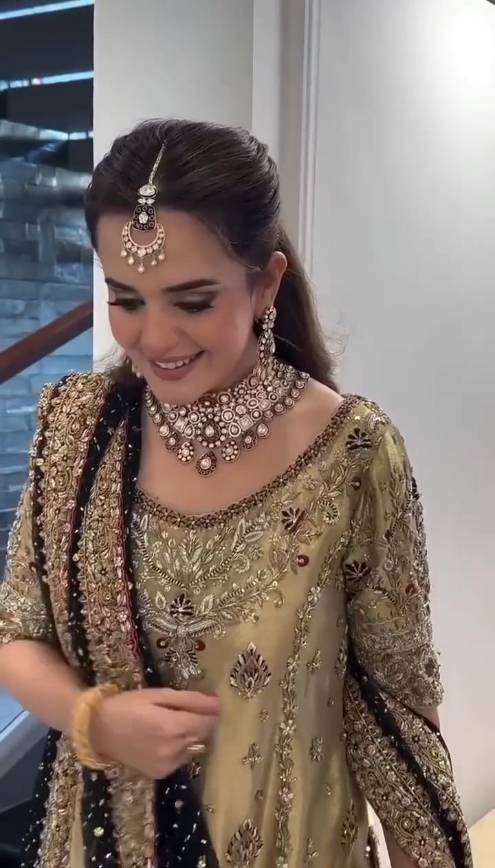 Haris Shakeel Hand Embellished & Embroidered - 4 Piece